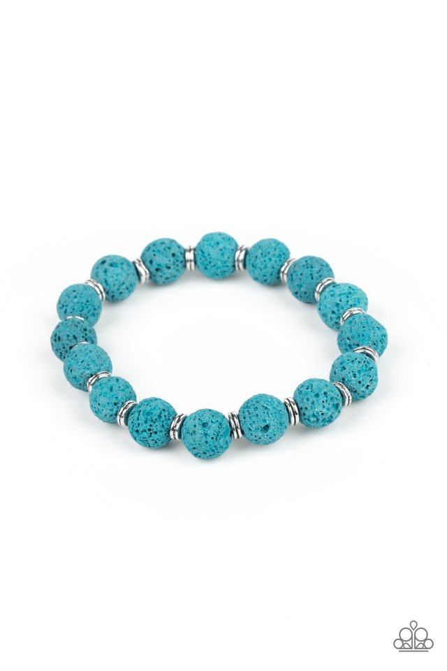 Luck - Blue - Paparazzi Bracelet Image