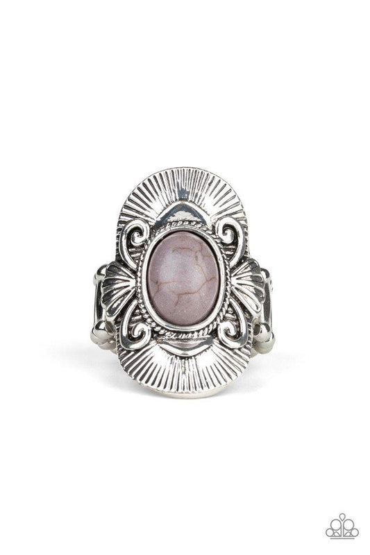 Anillo Paparazzi ~ Oracle Oasis - Plata