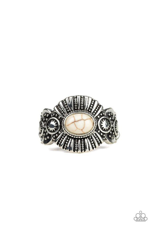 Paparazzi Ring ~ Thirst Quencher - White