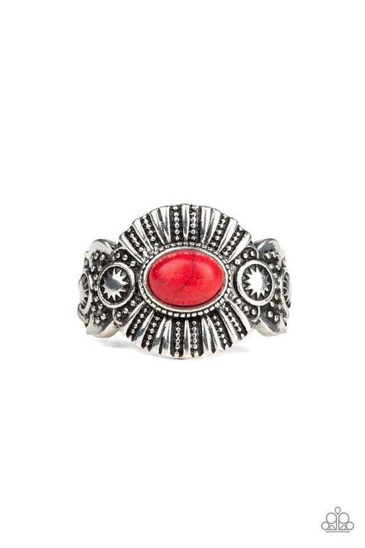 Anillo Paparazzi ~ Calmante de la sed - Rojo