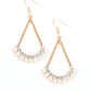 Top to Bottom - Gold - Paparazzi Earring Image