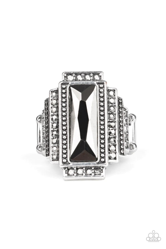 Anillo Paparazzi ~ Empire - Plata