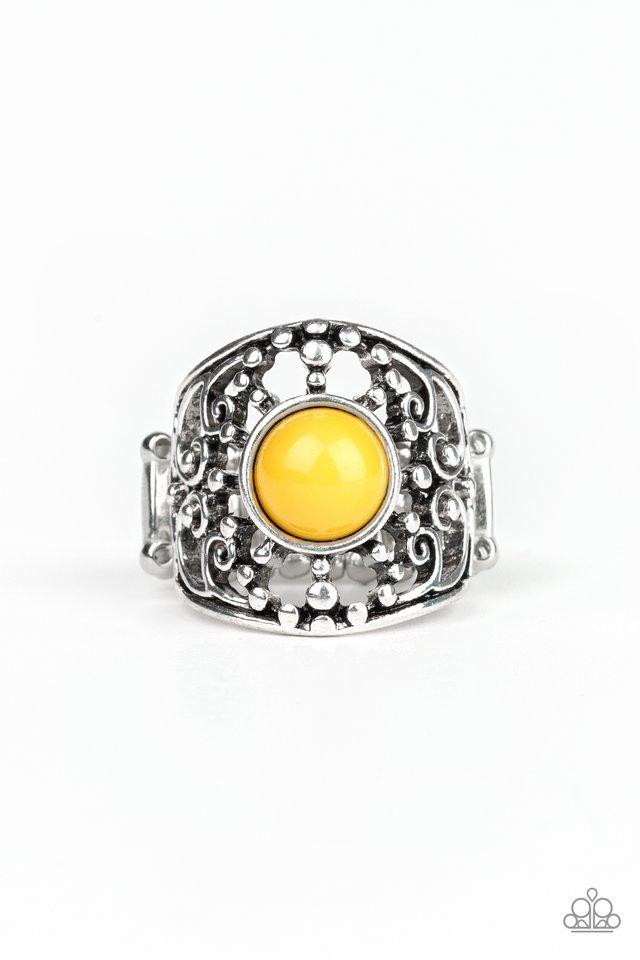 Paparazzi Ring ~ On An Adventure - Yellow
