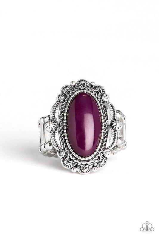 Paparazzi Ring ~ Malibu Majestic - Purple