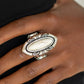 Santa Fe Serenity - White - Paparazzi Ring Image