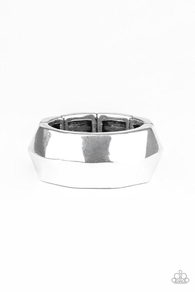 Industrial Mechanic - Silver - Paparazzi Ring Image