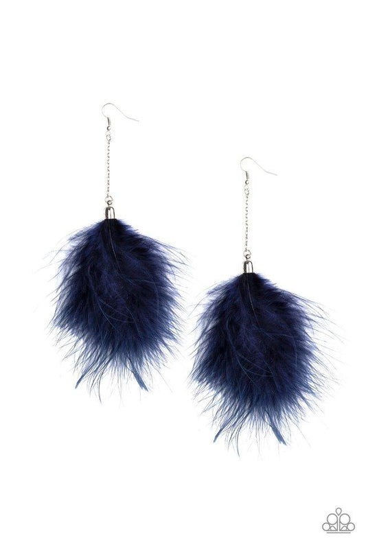 Paparazzi Earring ~ Birds of Paradise - Blue