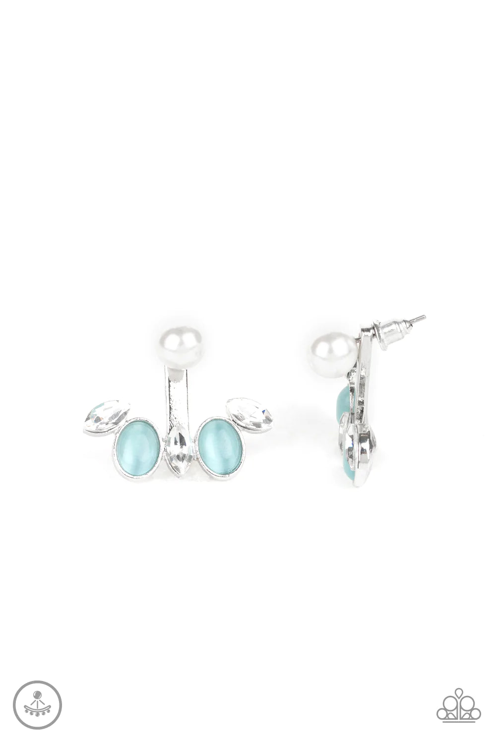 Paparazzi Earring ~ Modern Sophistication - Blue