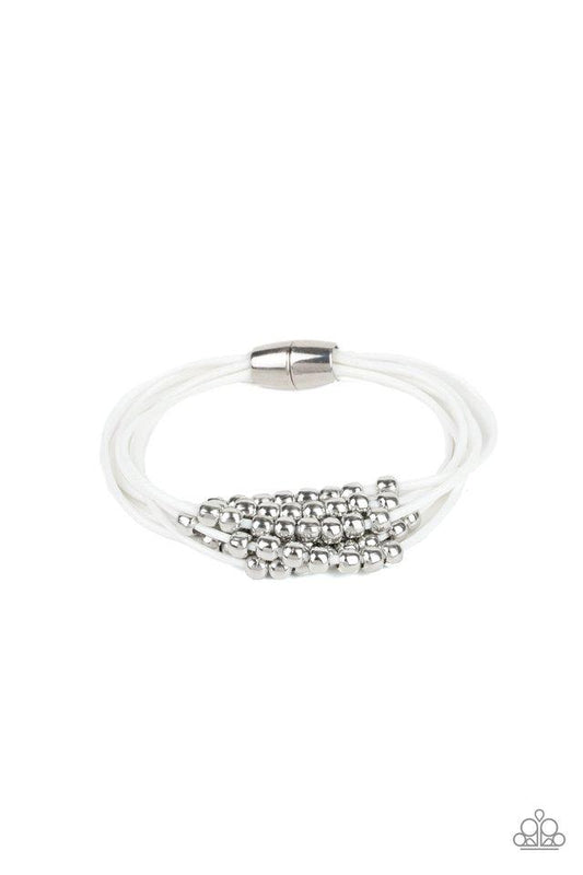 Paparazzi Bracelet ~ Mega Magnetic - White