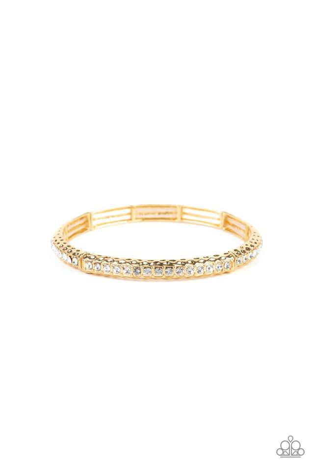 Paparazzi Bracelet ~ Cha Cha Ching! - Gold