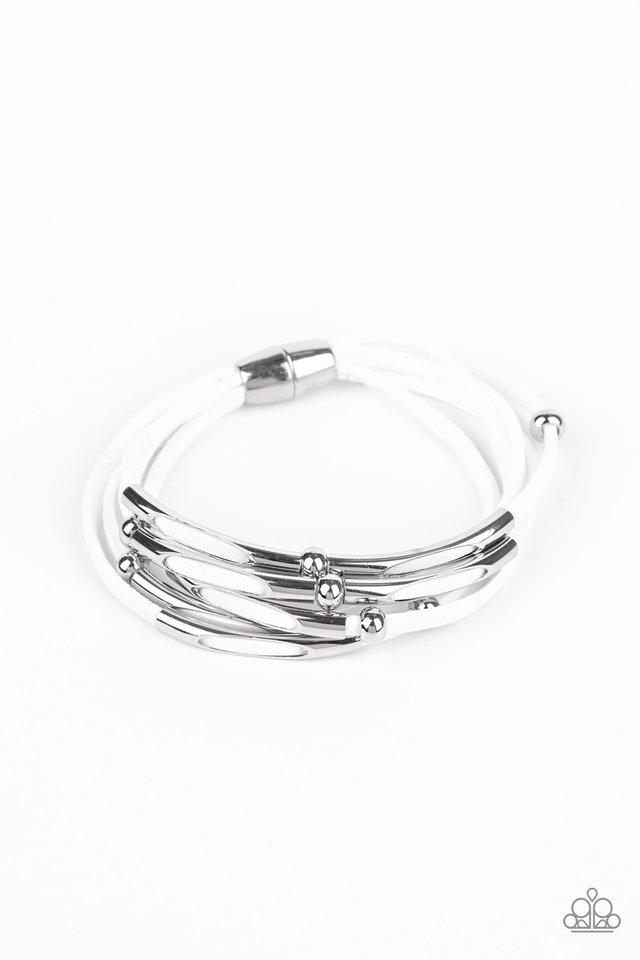 Paparazzi Bracelet ~ Modern Magnetism - White