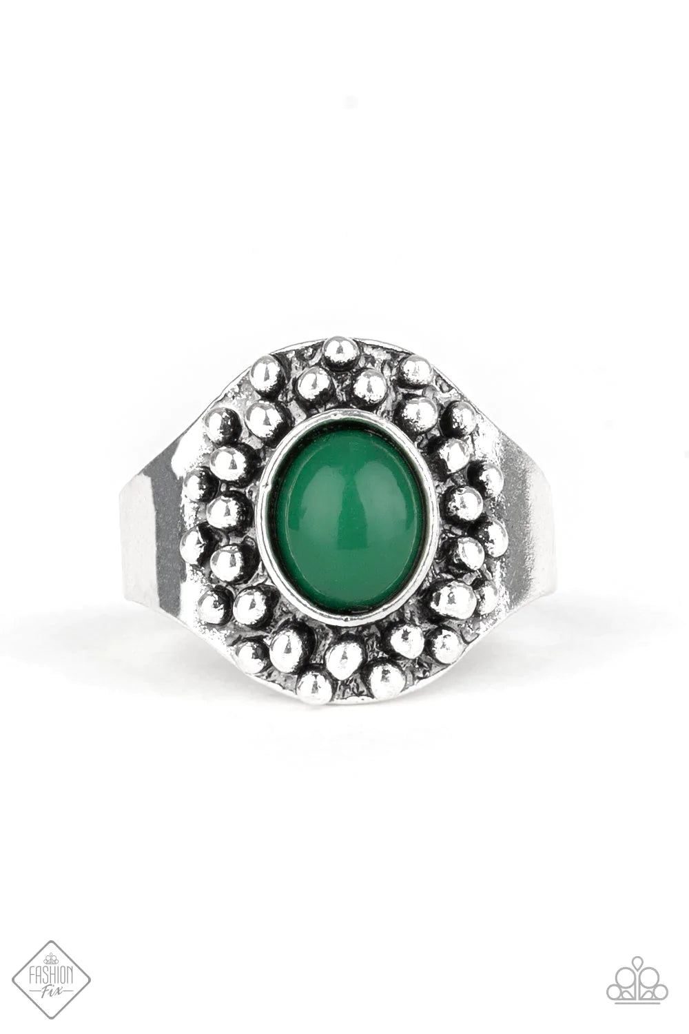 Anillo Paparazzi ~ Por favor y gracias - Verde