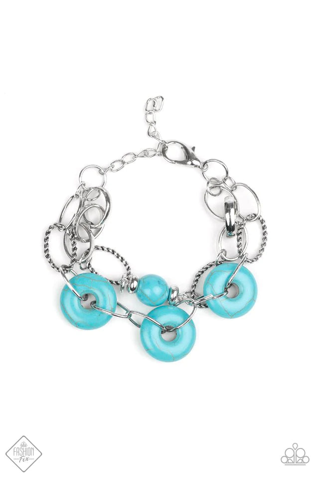 Paparazzi Bracelet ~ Absolutely Artisan - Blue