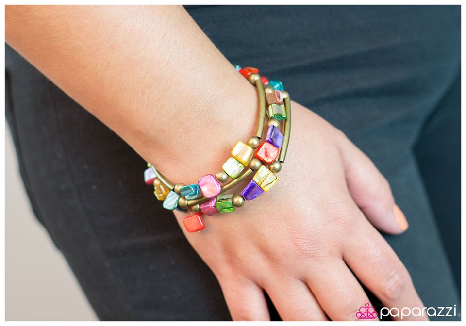 Paparazzi Bracelet ~ Infinite Iridescence - Multi