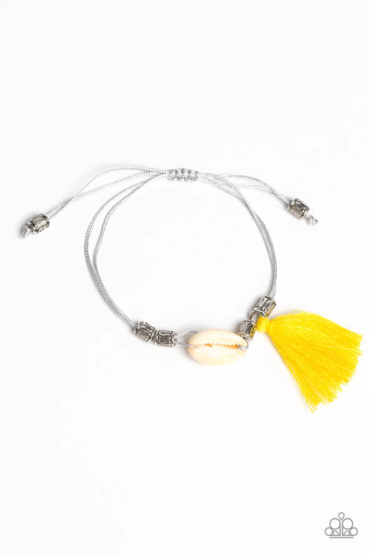 Paparazzi Bracelet ~ SEA If I Care - Yellow