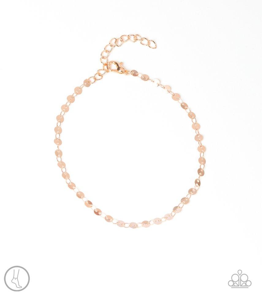 Paparazzi Bracelet ~ Beach Shimmer - Rose Gold