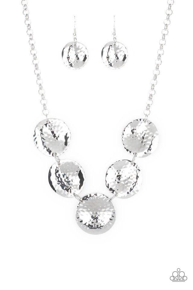 First Impressions - Silver - Paparazzi Necklace Image