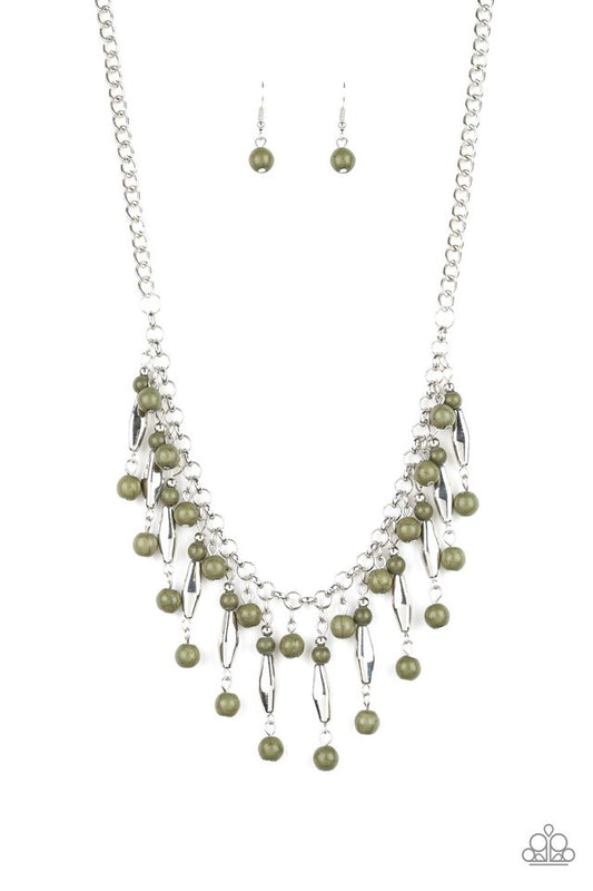 Earth Conscious - Green - Paparazzi Necklace Image