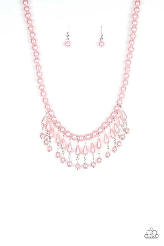 Paparazzi Necklace ~ Miss Majestic - Pink