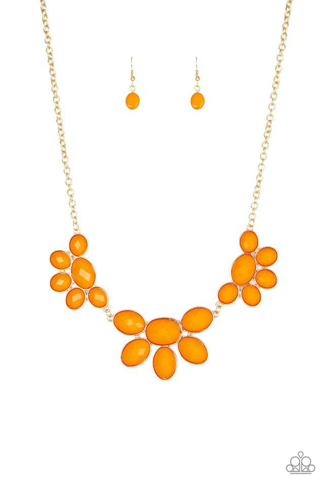 Paparazzi Necklace ~ Flair Affair - Orange