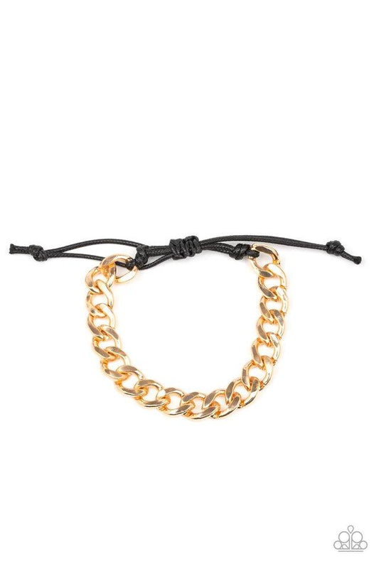 Paparazzi Bracelet ~ Renegade - Gold