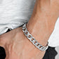 Leader Board - Silver - Paparazzi Bracelet Image