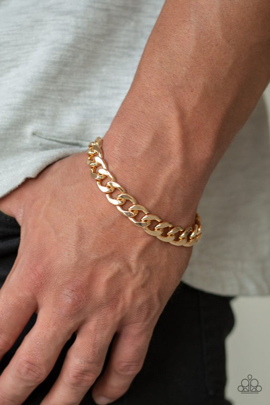 Leader Board - Gold - Paparazzi Bracelet Image