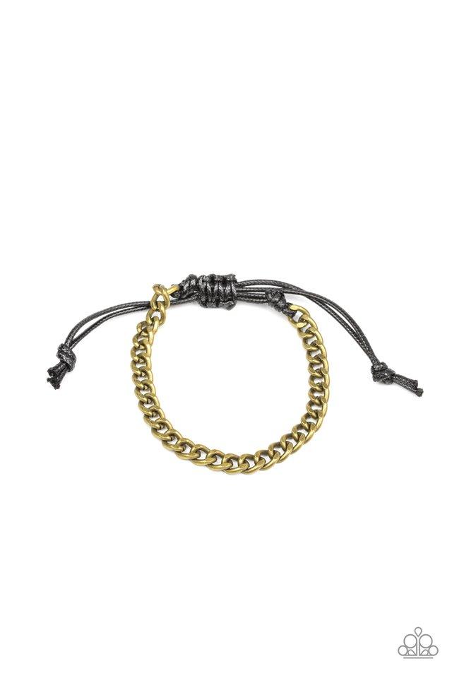 Paparazzi Bracelet ~ Goal! - Brass