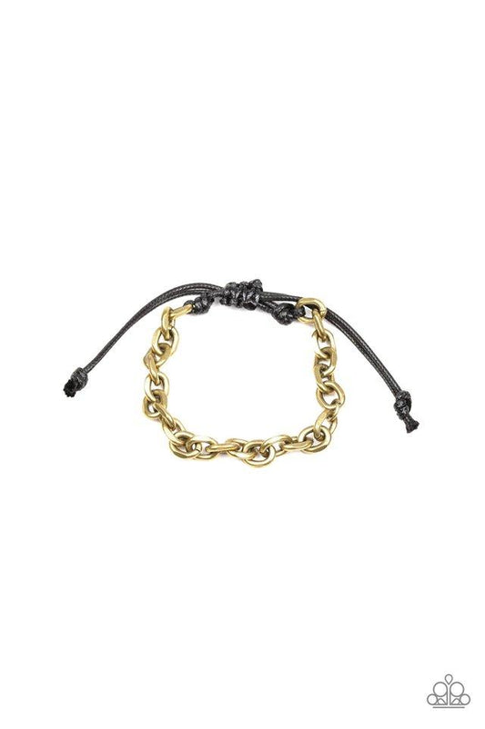 Paparazzi Bracelet ~ Rumble - Brass