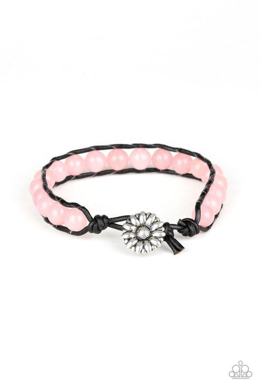 Pulsera Paparazzi ~ Daisy Guru - Rosa