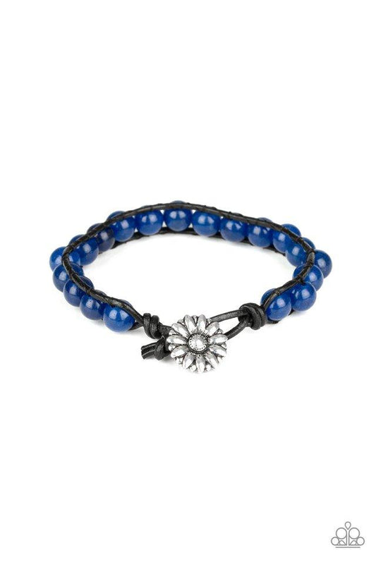 Pulsera Paparazzi ~ Daisy Guru - Azul