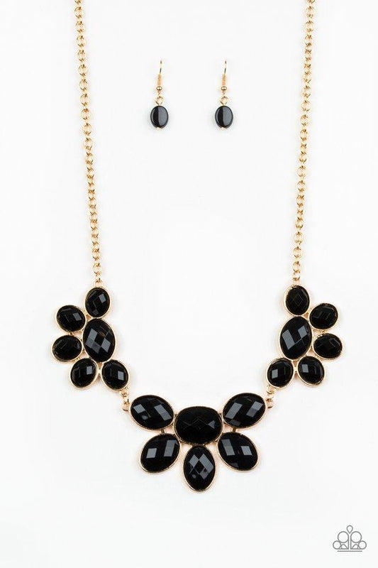 Paparazzi Necklace ~ Flair Affair - Black