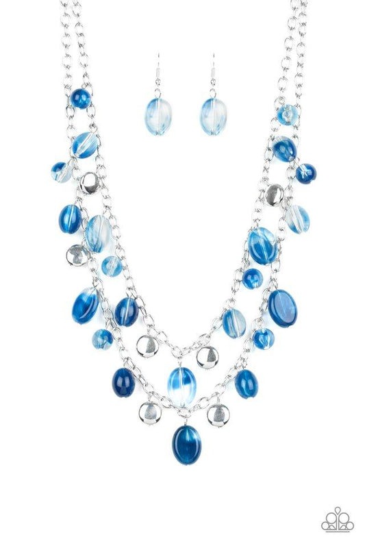 Paparazzi Necklace ~ Rainbow Shine - Blue