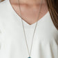 Key Keepsake - Blue - Paparazzi Necklace Image