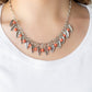 Boldly Airborne - Orange - Paparazzi Necklace Image