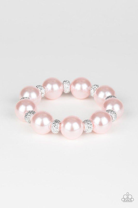 Paparazzi Bracelet ~ Extra Elegant - Pink