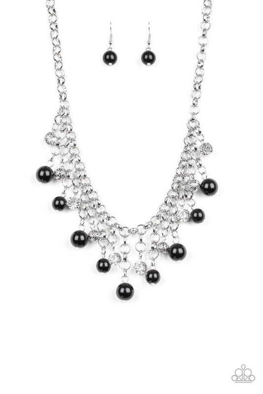 Paparazzi Necklace ~ HEIR-headed - Black