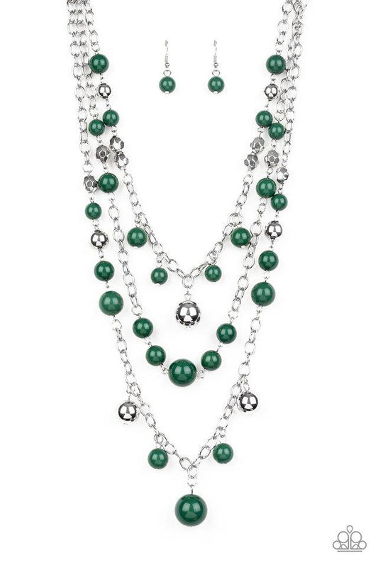 Paparazzi Necklace ~ The Partygoer - Green