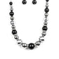 Weekend Party - Black - Paparazzi Necklace Image