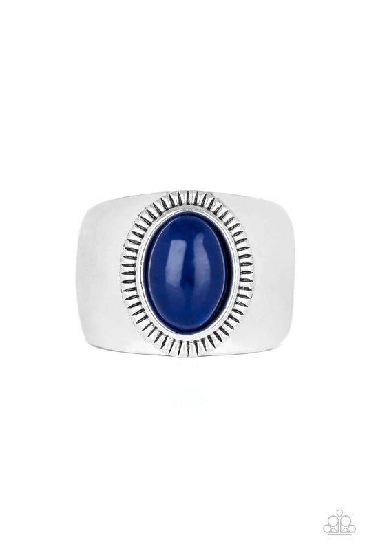 Paparazzi Ring ~ The Prospector - Blue