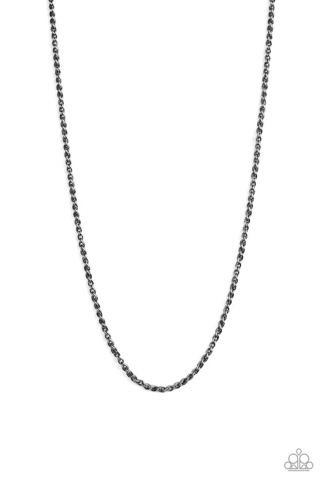Jump Street - Black - Paparazzi Necklace Image
