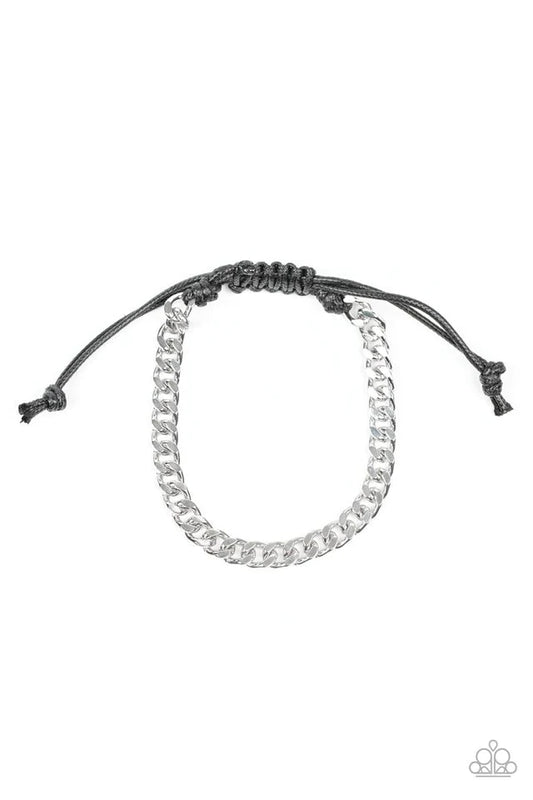 Pulsera Paparazzi ~ Hurrah - Plata