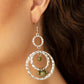 Rio Rustic - Green - Paparazzi Earring Image