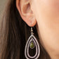 Drops of Color - Green - Paparazzi Earring Image