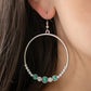 Dancing Radiance - Green - Paparazzi Earring Image