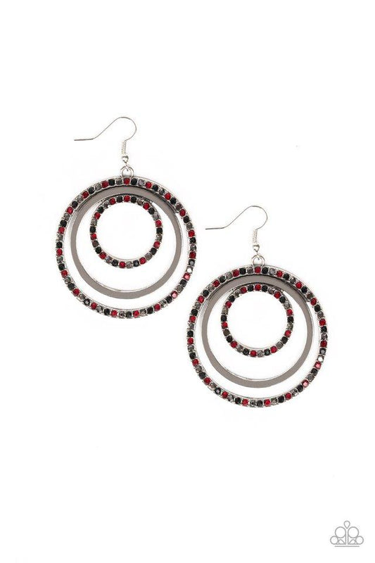 Paparazzi Earring ~ Rippling Refinement - Multi