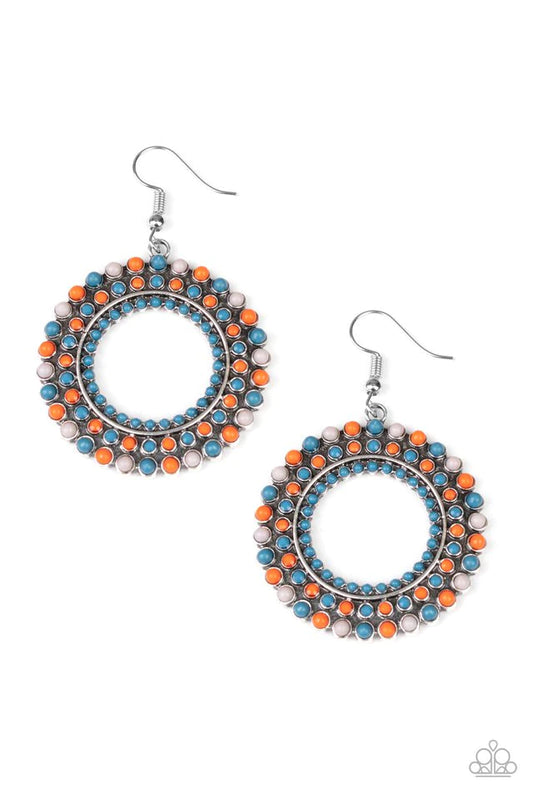 Paparazzi Earring ~ Rural Ripple - Multi