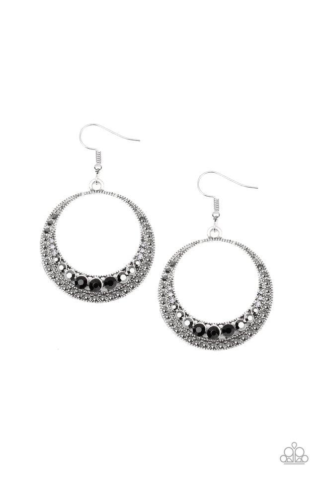 Paparazzi Earring ~ Demanding Dazzle - Multi