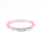 So She Did - Pink - Paparazzi Bracelet Image