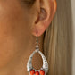 Terra Terrific - Orange - Paparazzi Earring Image